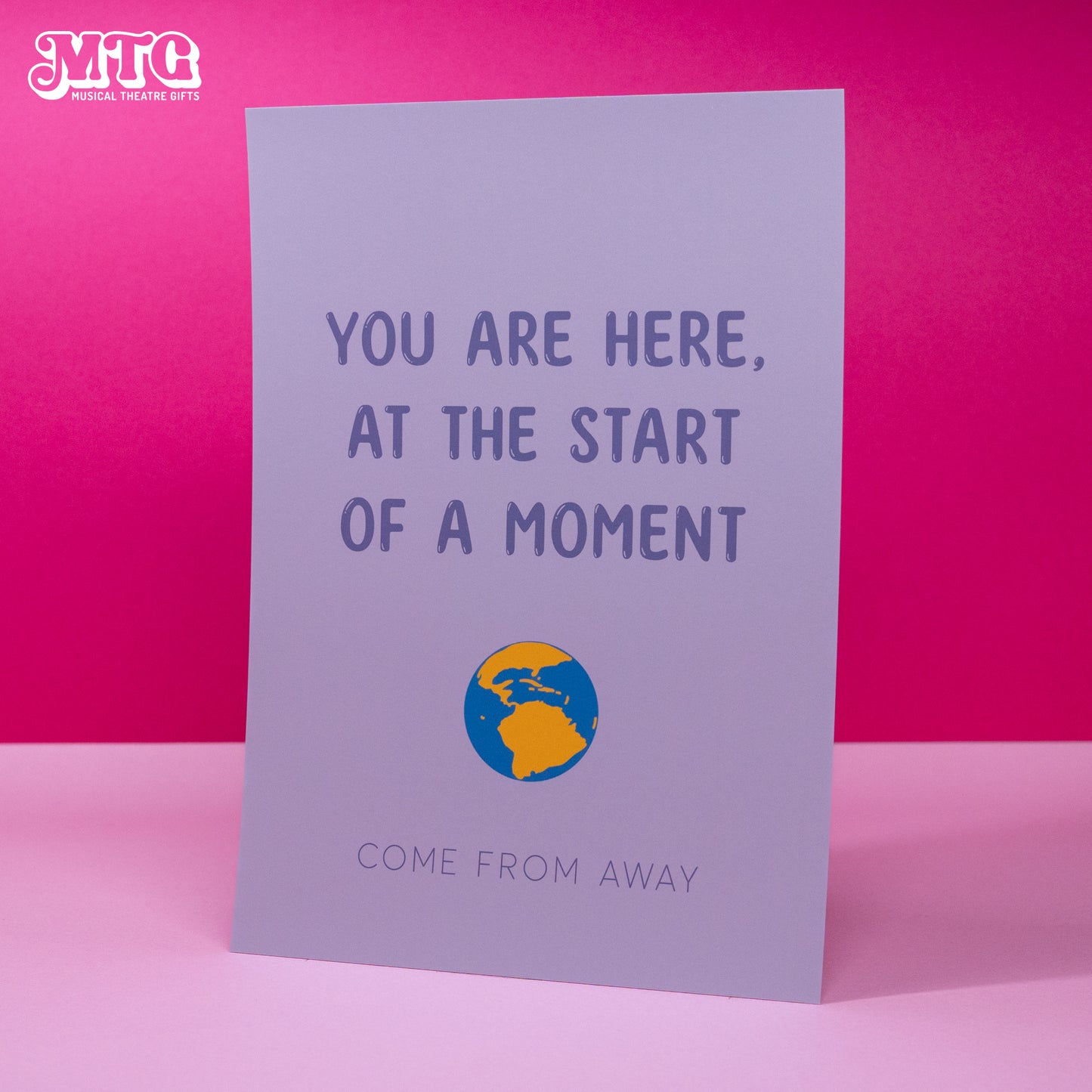 A5 Inspirational Musical Theatre Quote Prints
