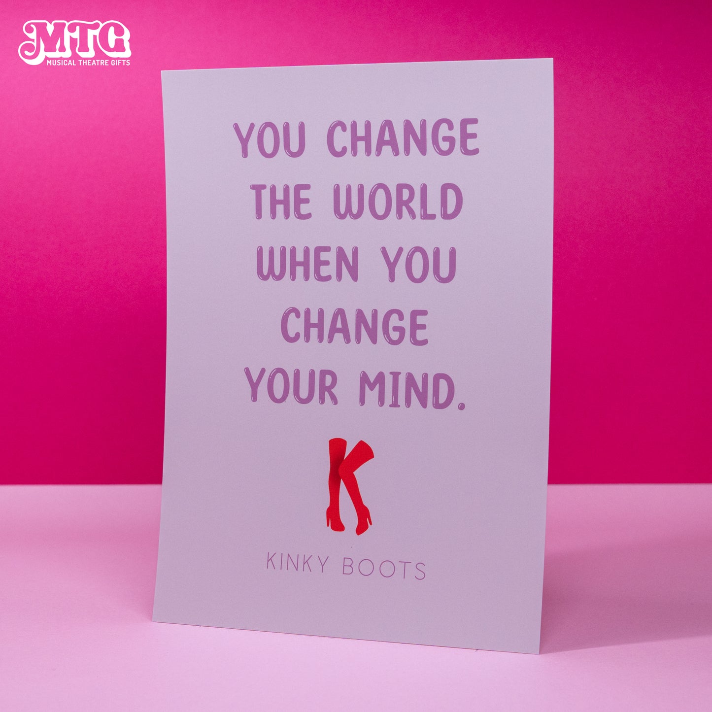 A5 Inspirational Musical Theatre Quote Prints