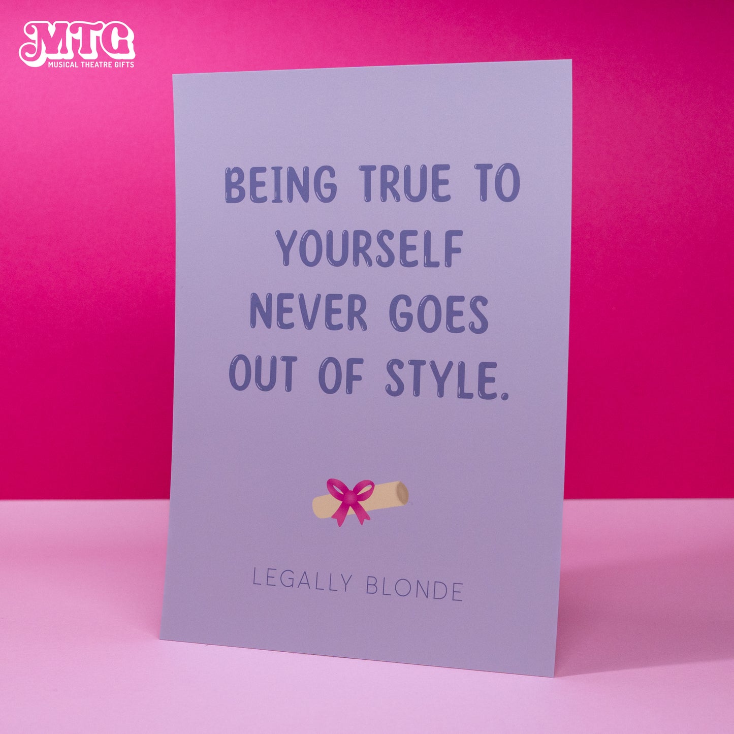 A5 Inspirational Musical Theatre Quote Prints