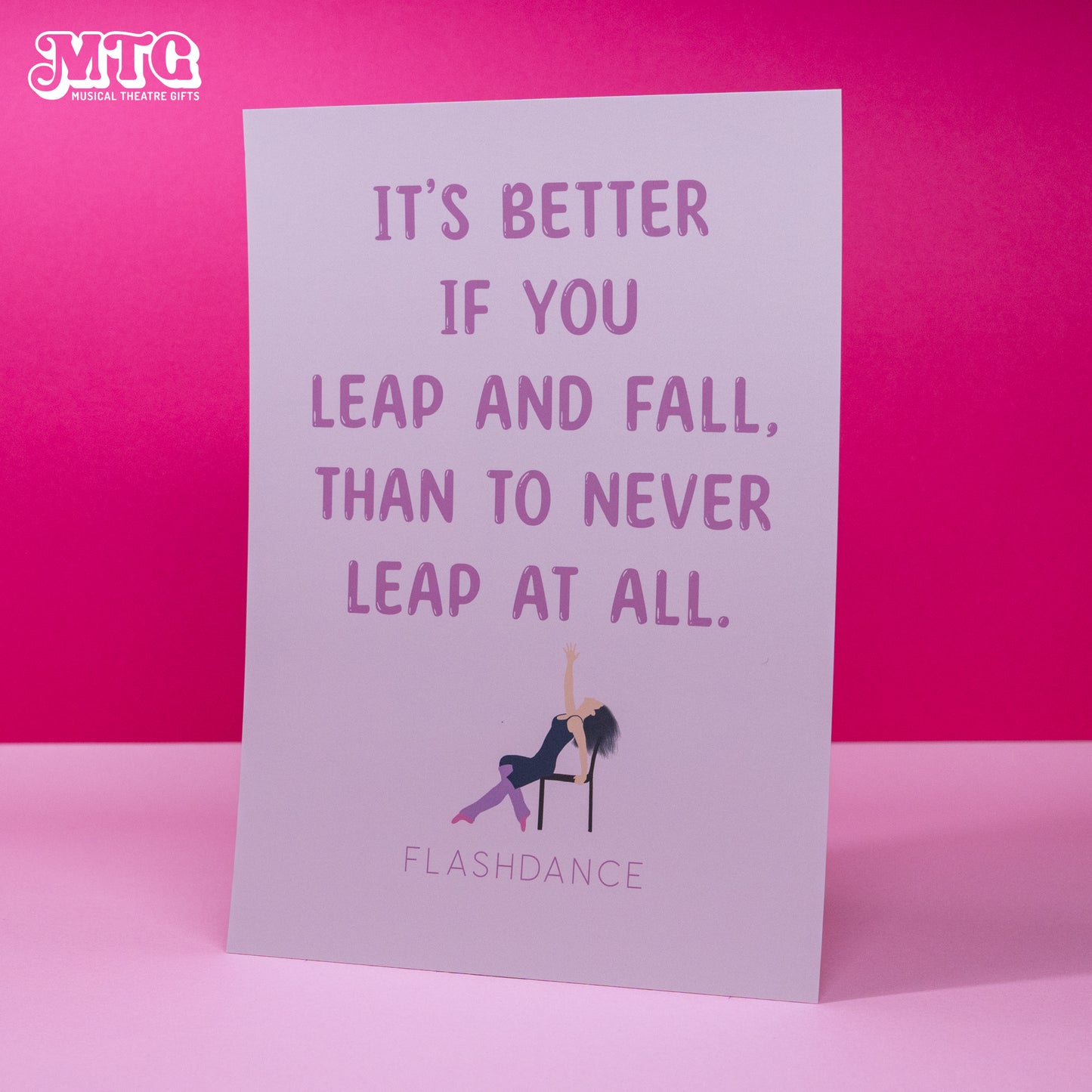 A5 Inspirational Musical Theatre Quote Prints