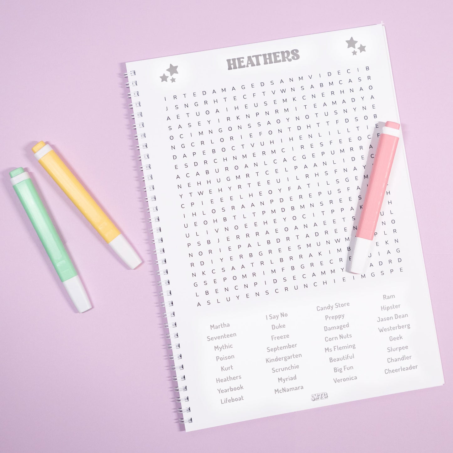 Musical Theatre Wordsearch Book – 50 Puzzles | A4 Wirebound Puzzle Book | Perfect Gift for Stagey Fans