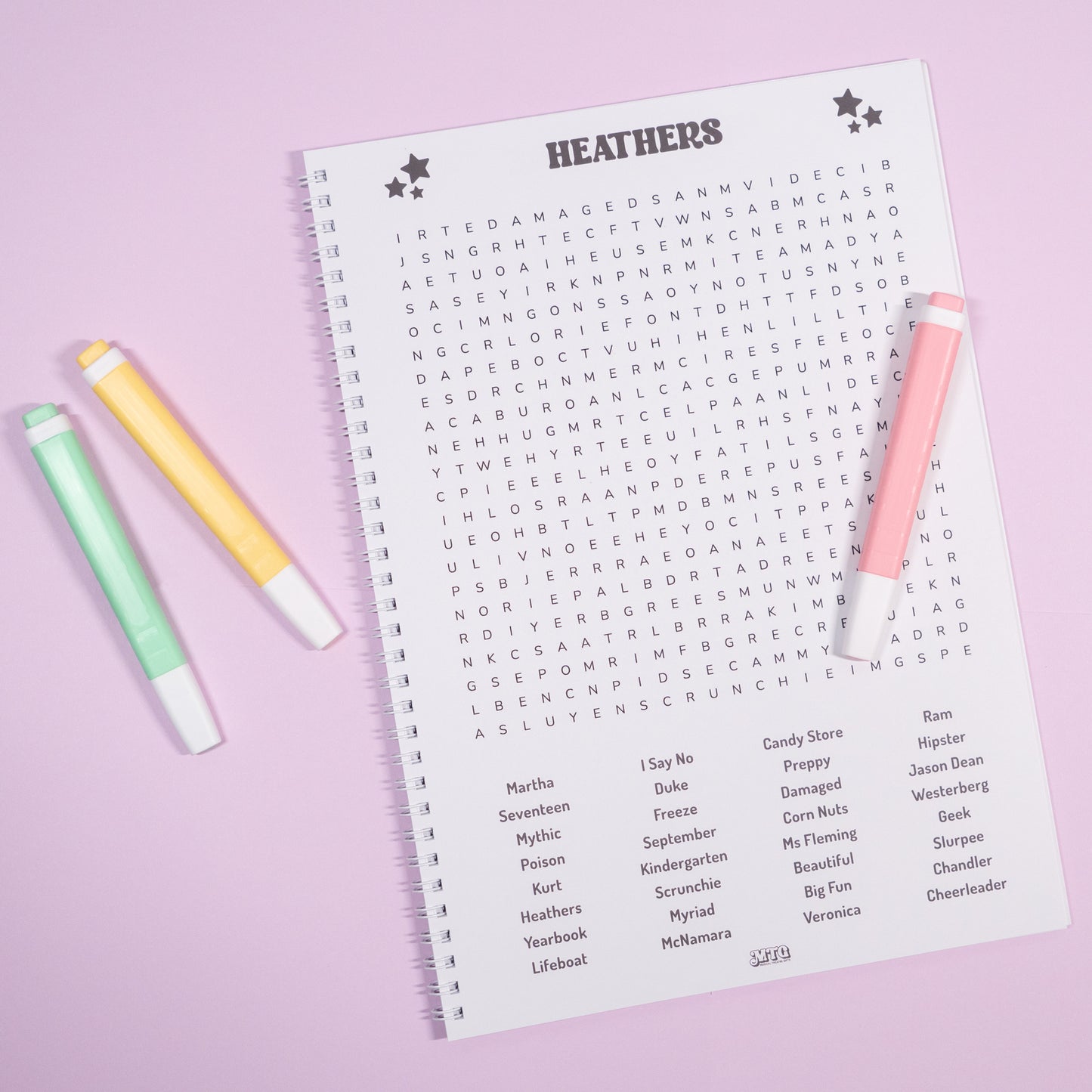 Musical Theatre Wordsearch Book – 50 Puzzles | A4 Wirebound Puzzle Book | Perfect Gift for Stagey Fans