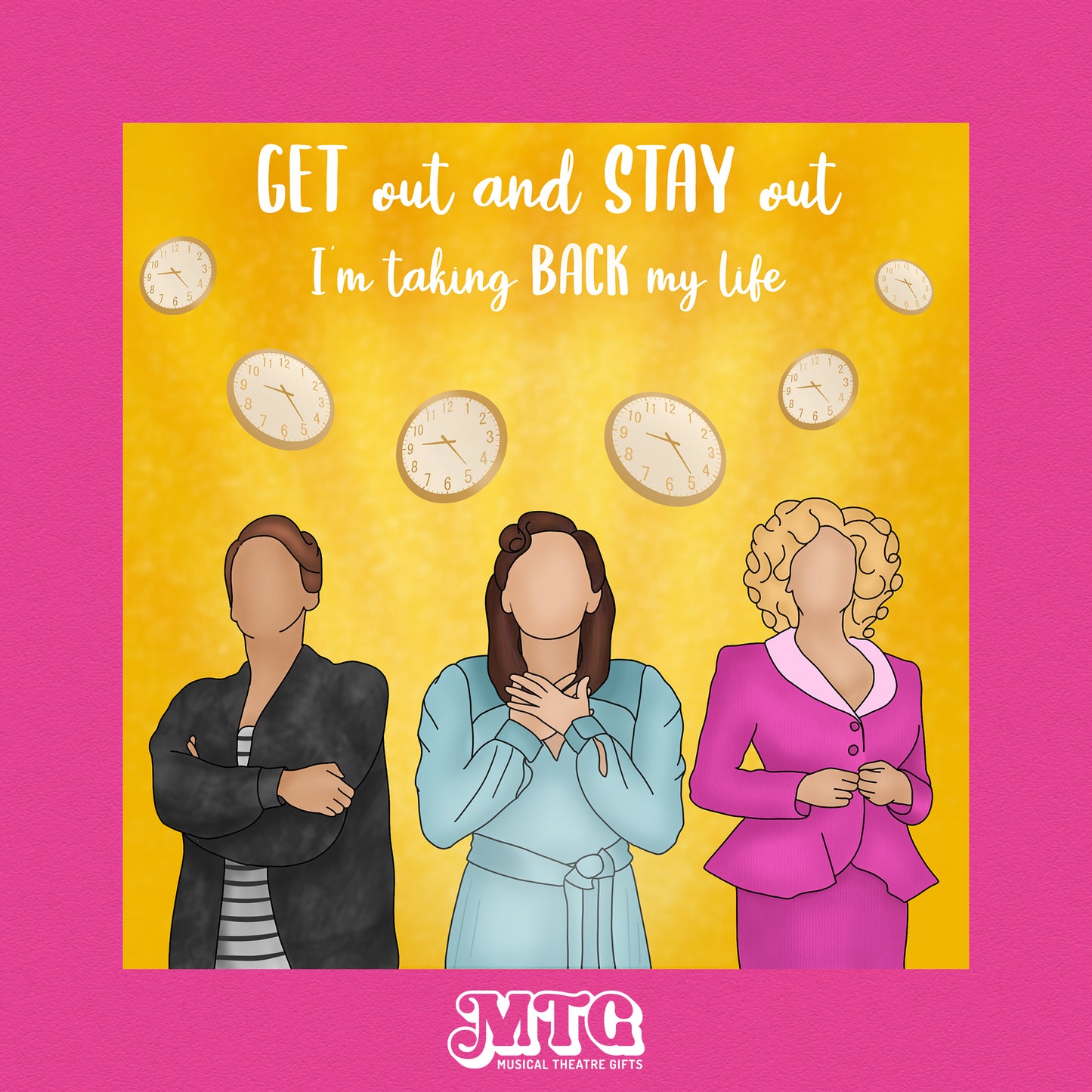 9 to 5 the Musical Theatre Print Gift