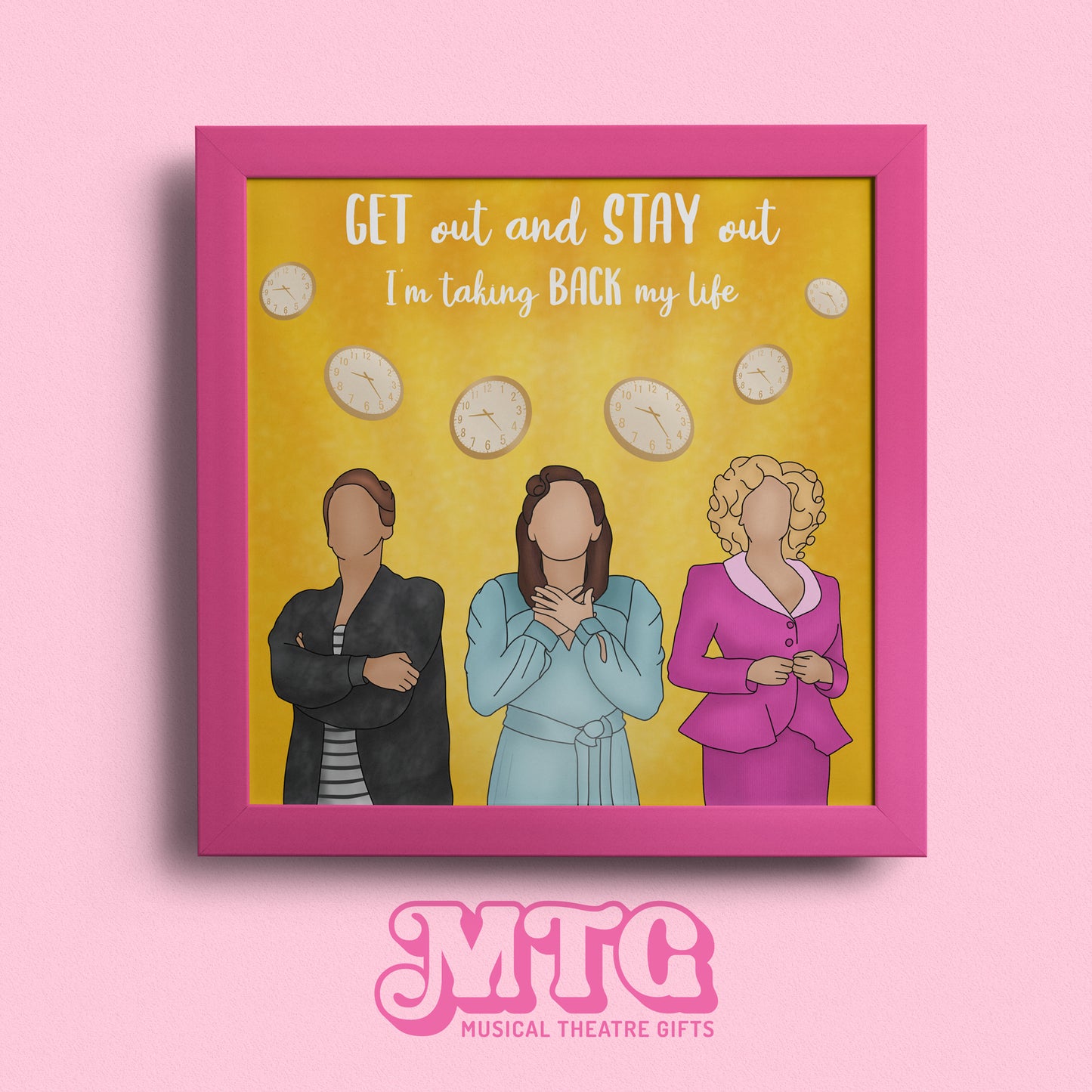 9 to 5 the Musical Theatre Print Gift