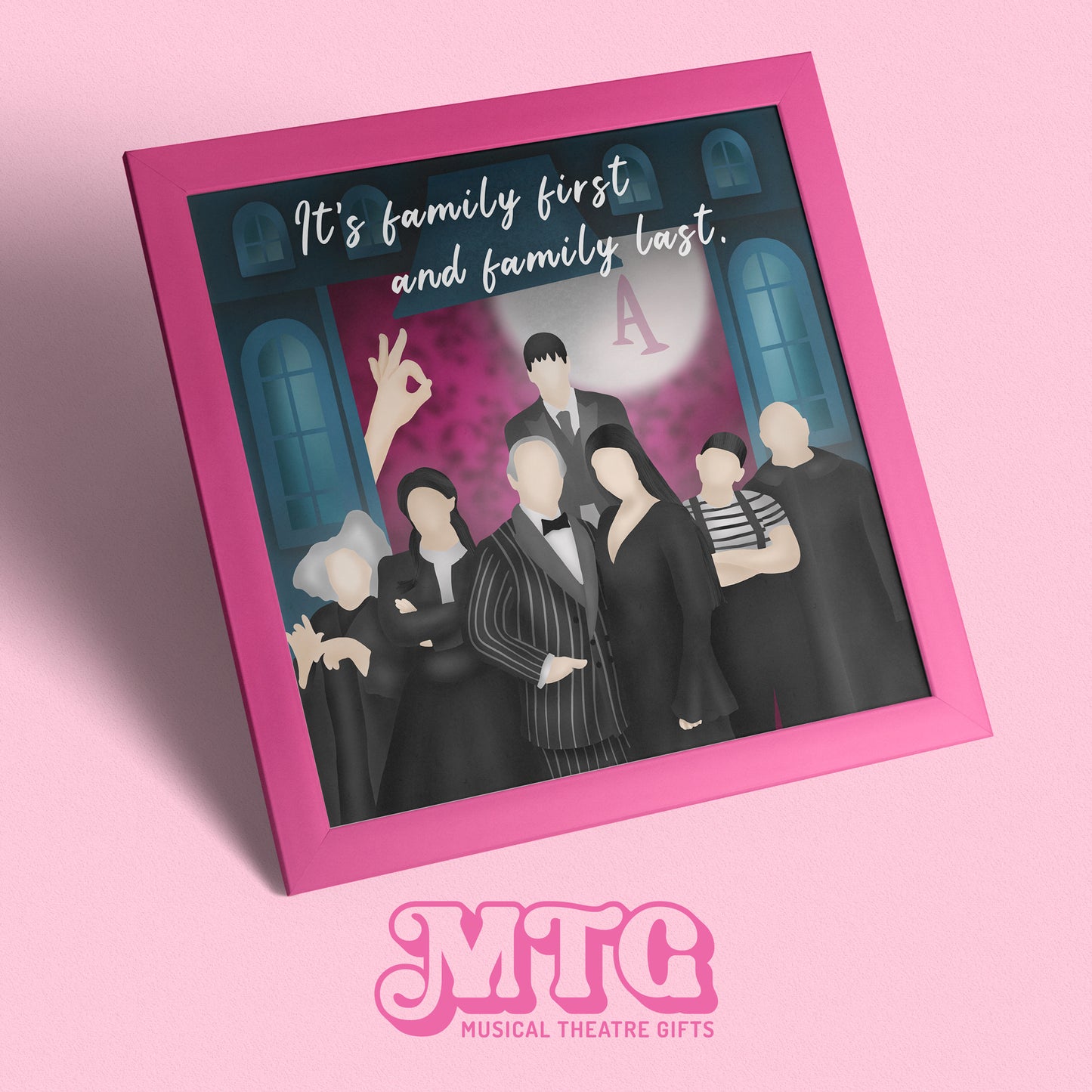 The Addams Family - Musical Theatre Print Gift