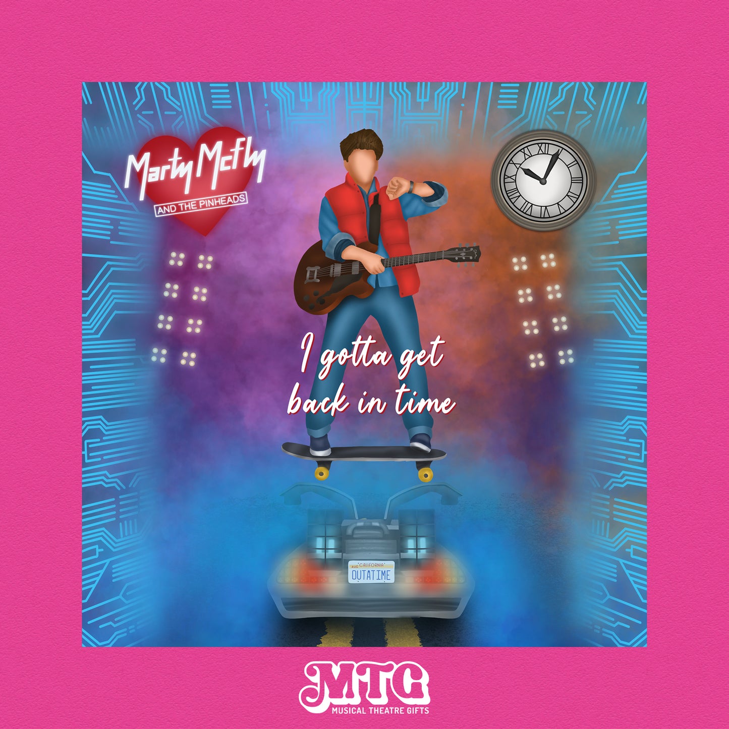 Back to the Future - Musical Theatre Print Gift