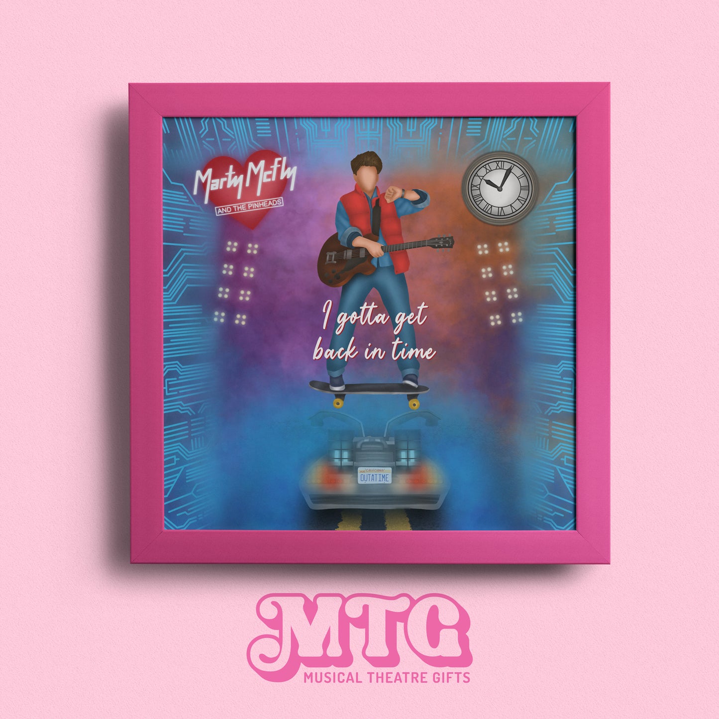 Back to the Future - Musical Theatre Print Gift
