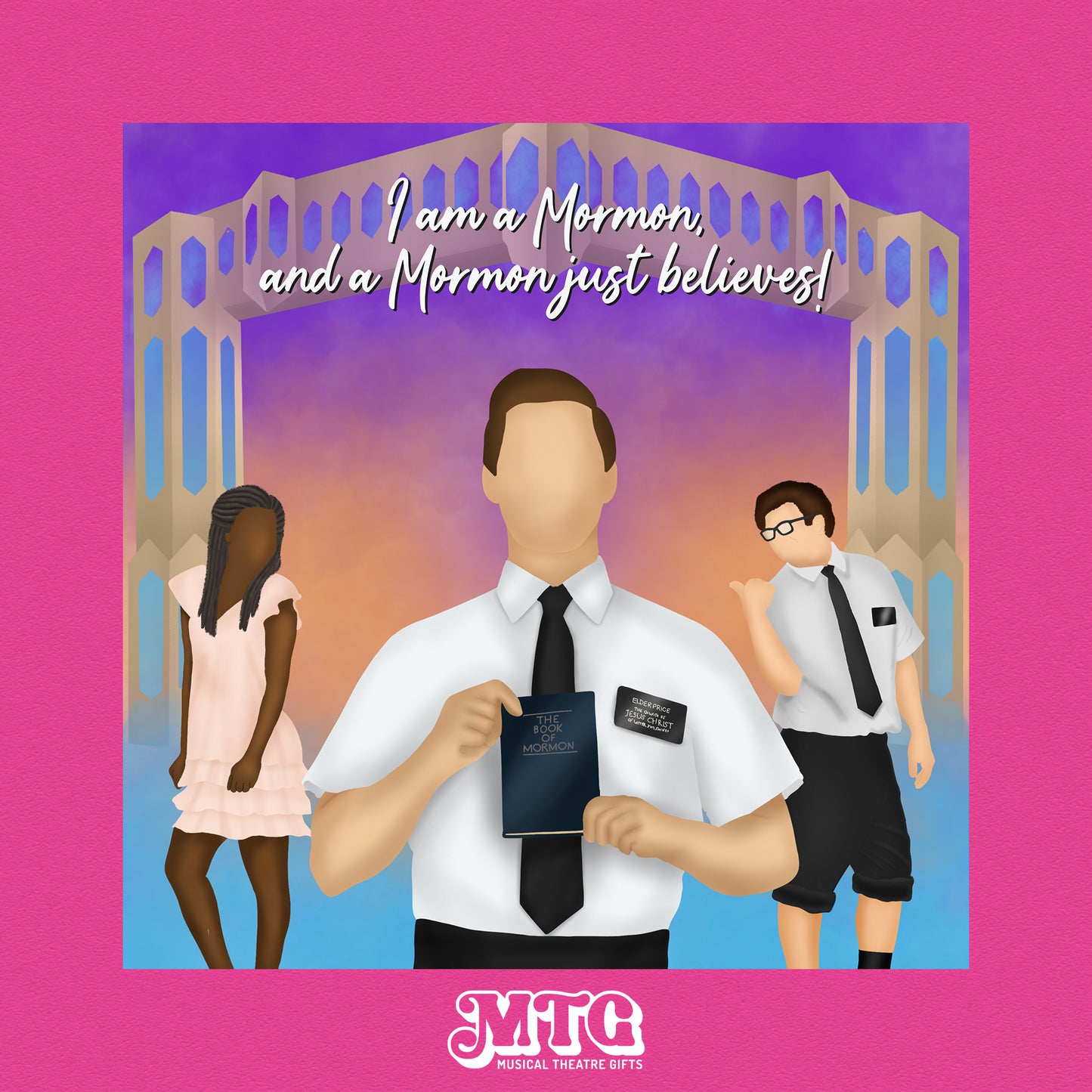 Book of Mormon - Musical Theatre Print Gift