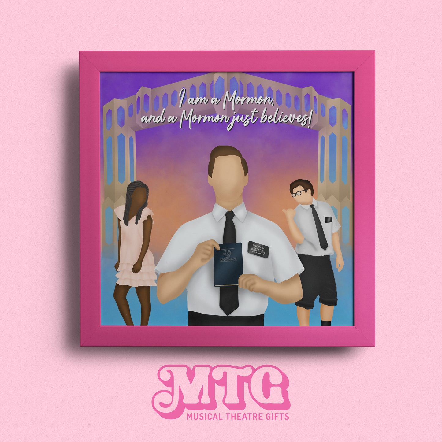 Book of Mormon - Musical Theatre Print Gift