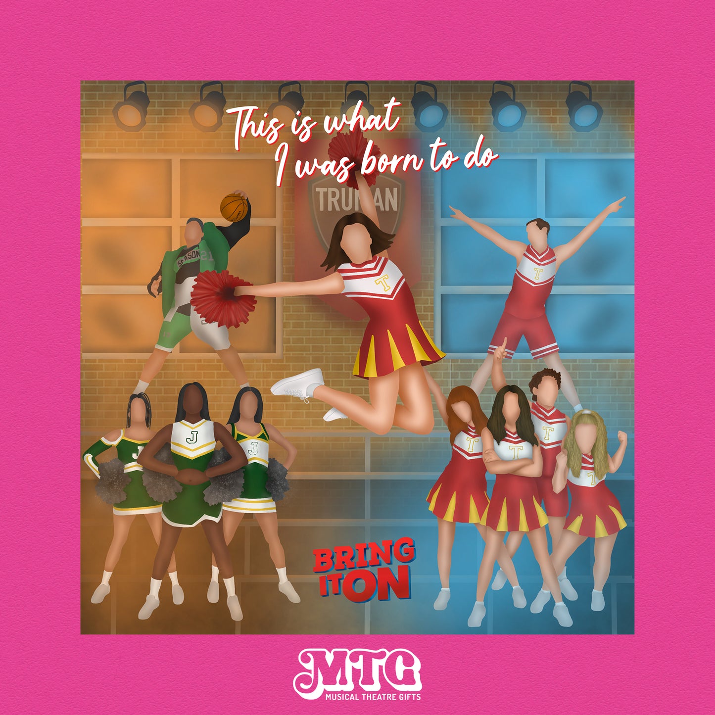 Bring it on - Musical Theatre Print Gift
