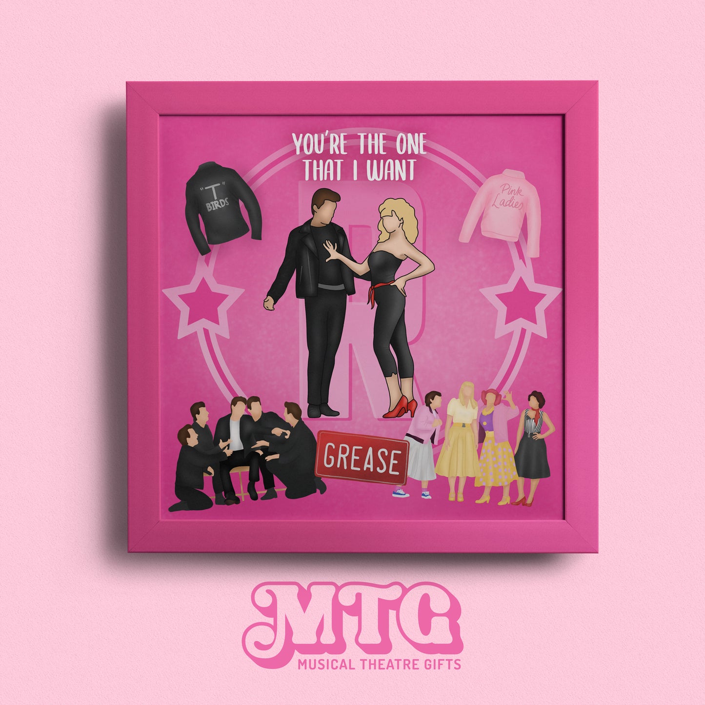 Grease - Musical Theatre Print Gift