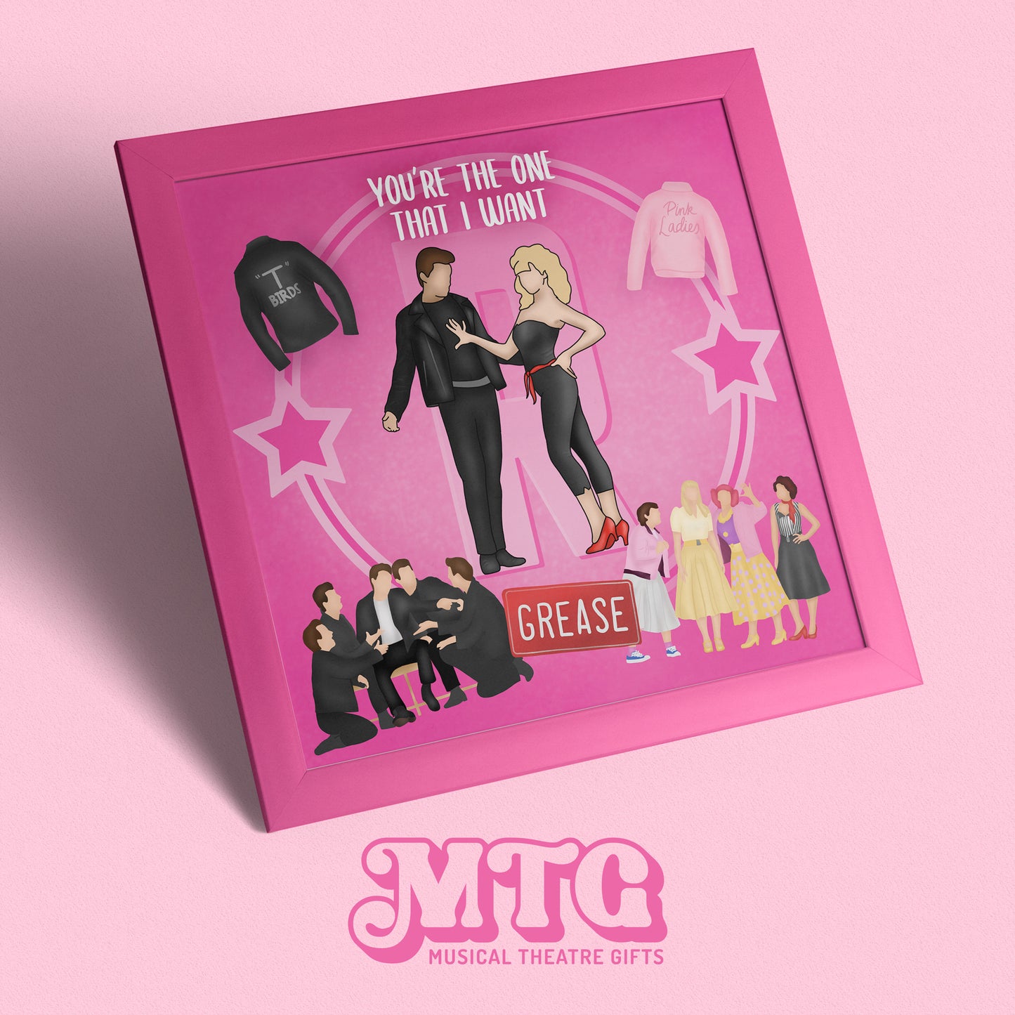 Grease - Musical Theatre Print Gift