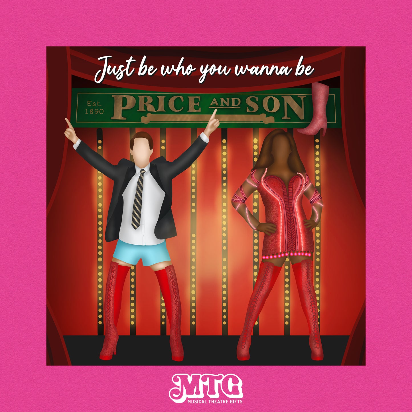 Kinky Boots - Musical Theatre Print Gift