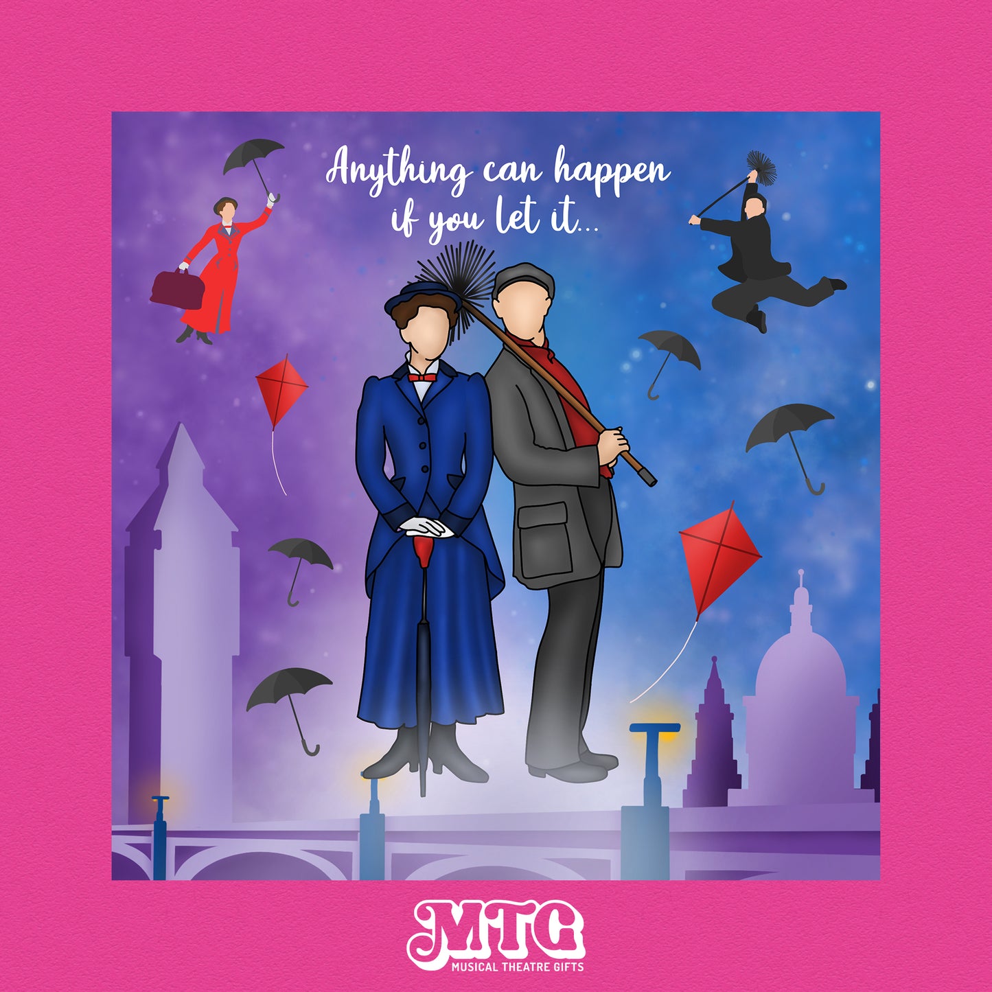 Mary Poppins - Musical Theatre Print Gift