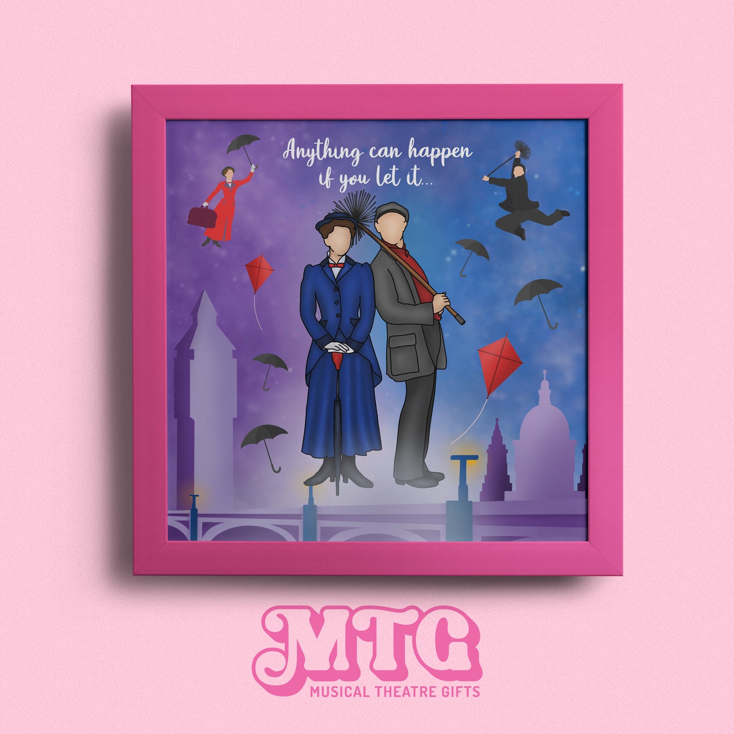 Mary Poppins - Musical Theatre Print Gift