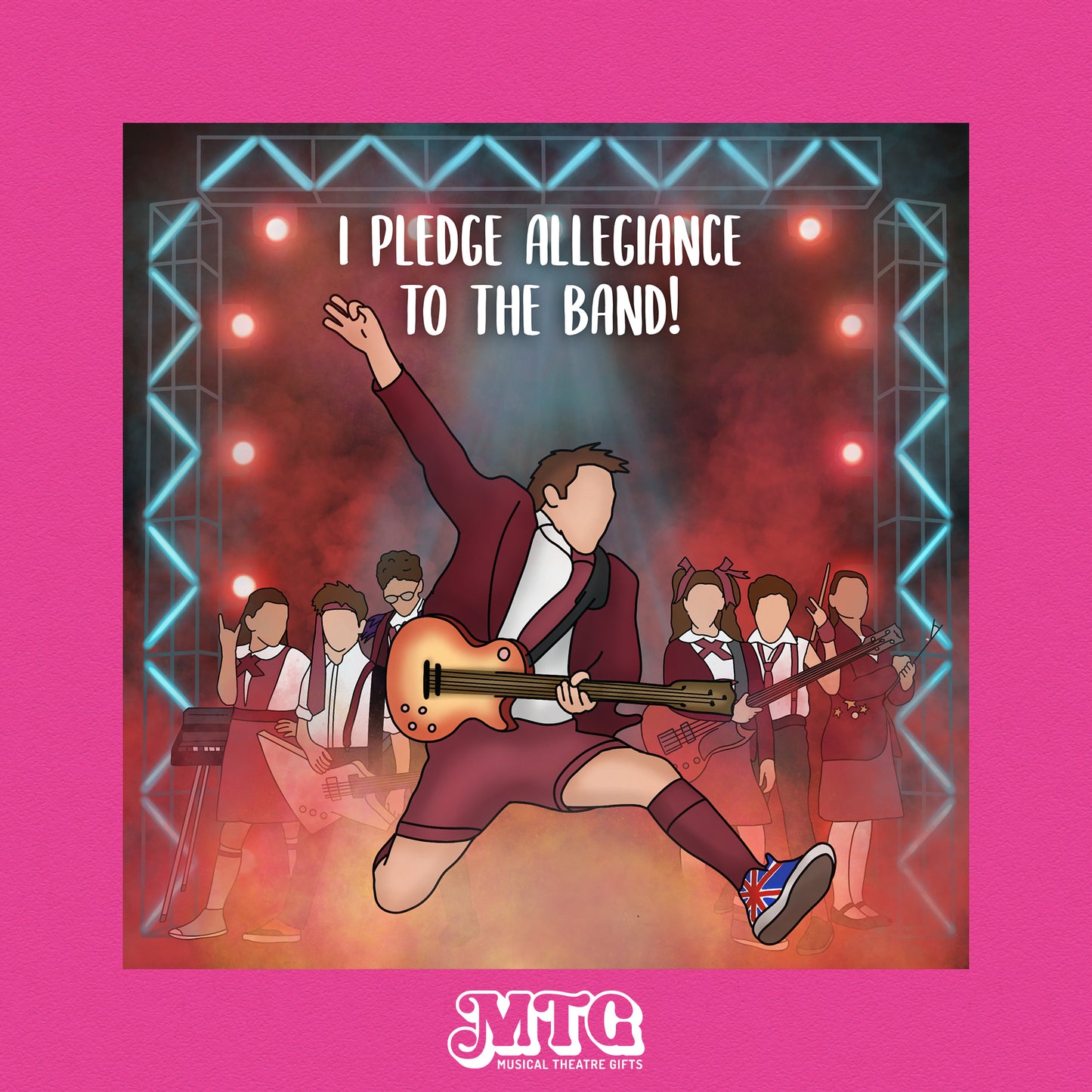 School of Rock - Musical Theatre Print Gift