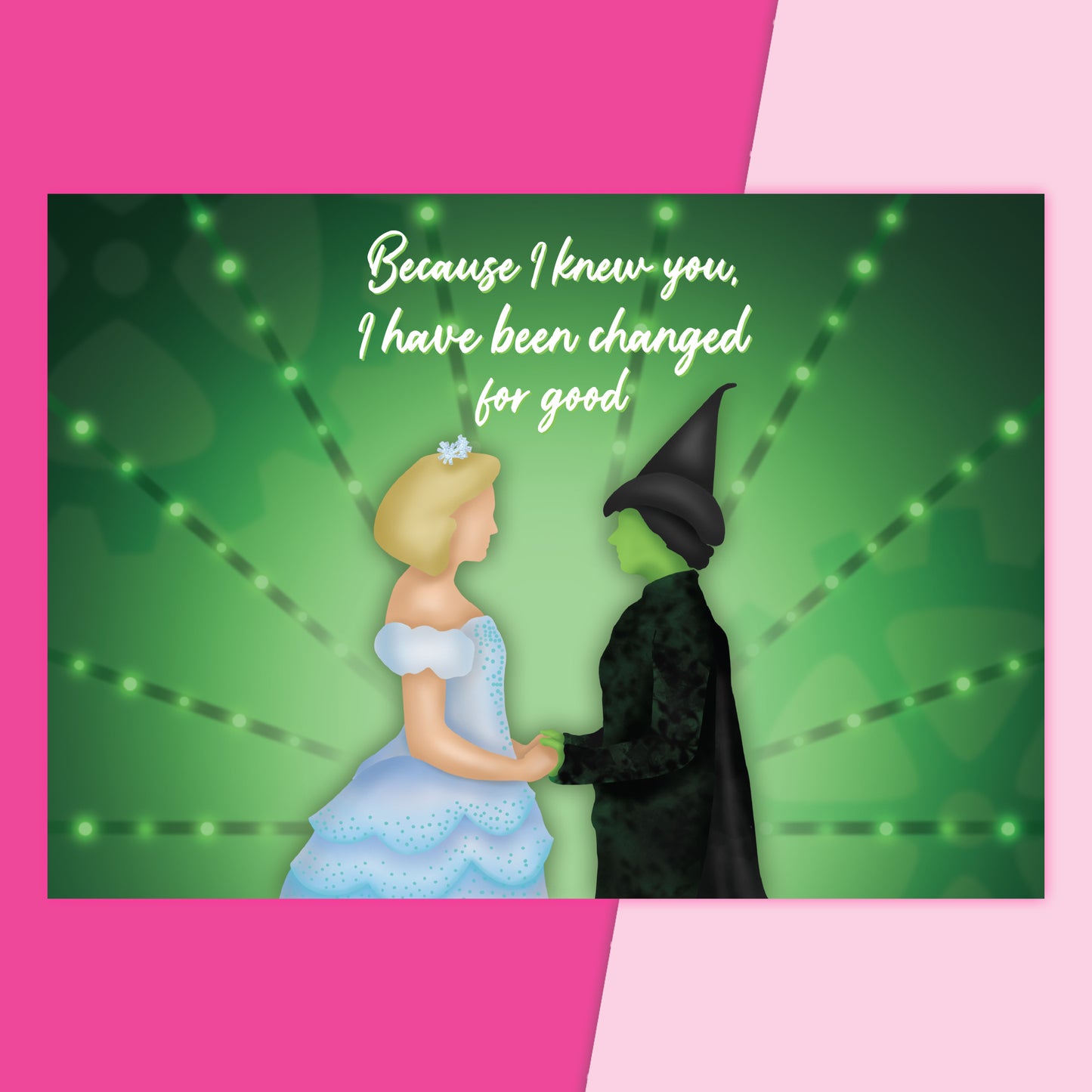 A4 Wicked Musical Theatre Print