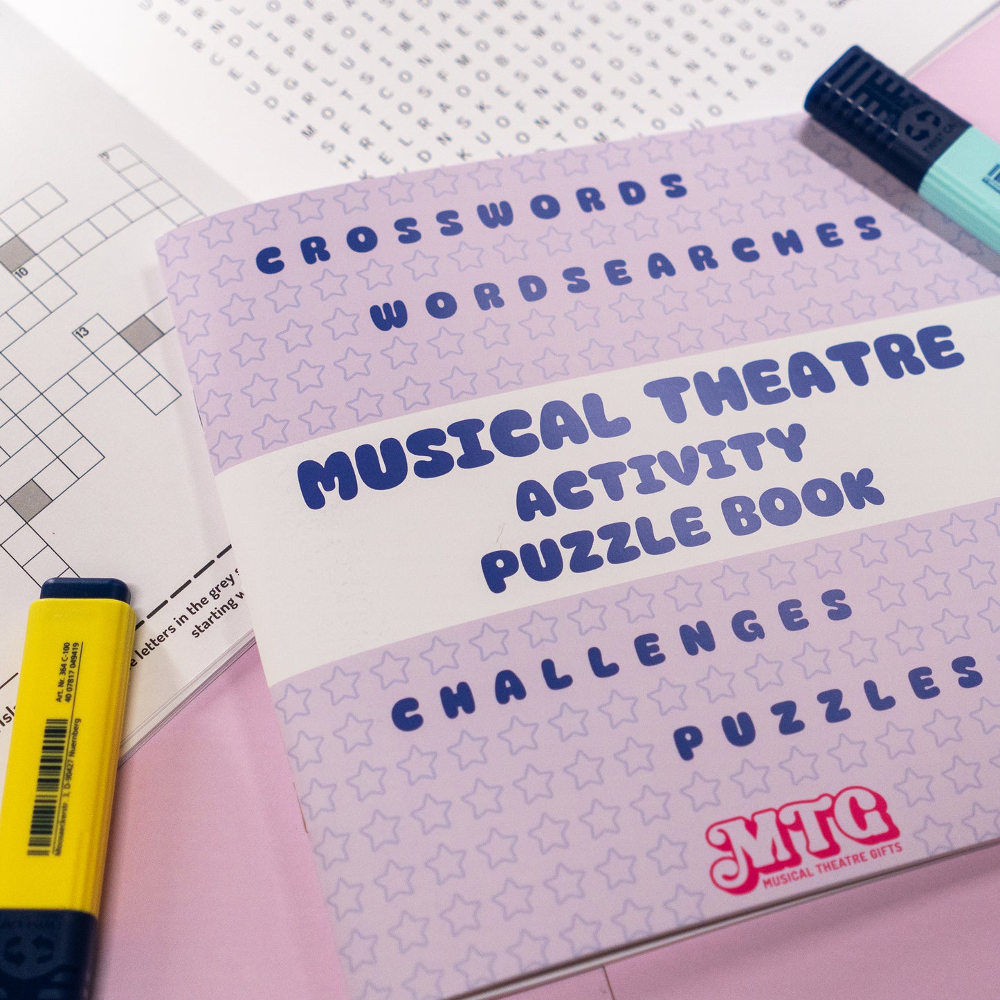 musical theatre activity puzzle book