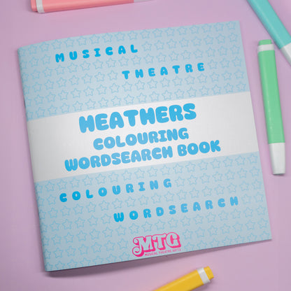 Musical Theatre Colouring Wordsearch 4 Book Bundle