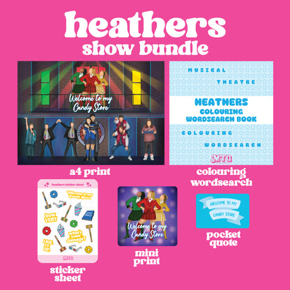 Heathers the Musical Theatre gift bundle