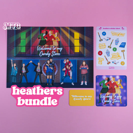 Heathers the Musical Theatre gift bundle