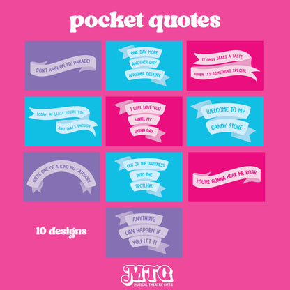 Musical Theatre Mystery Bags