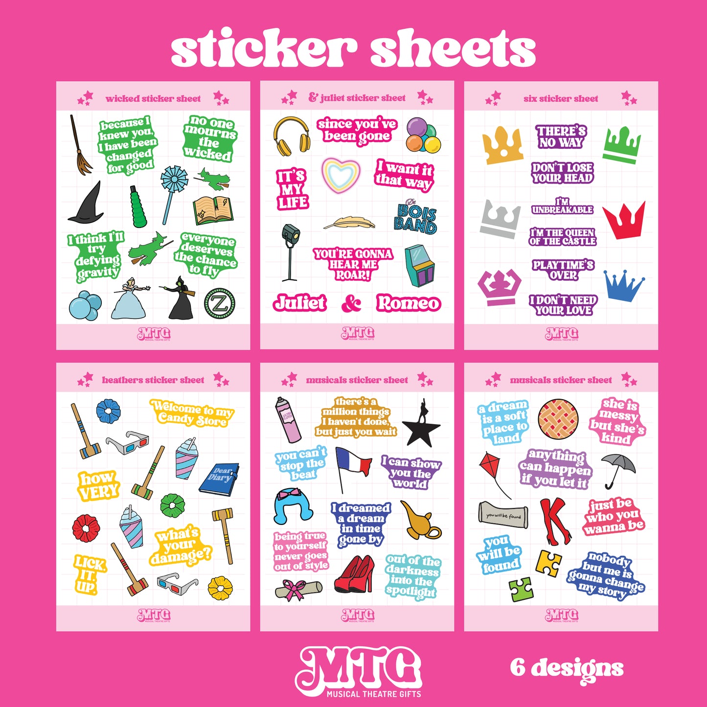 Musical Theatre Mystery Bags