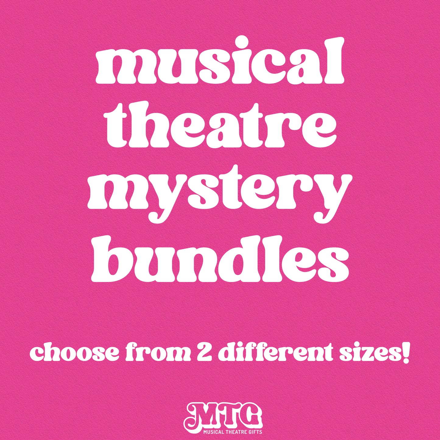 Musical Theatre Mystery Bags