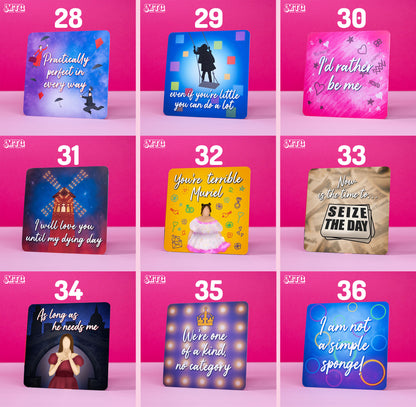 Mini Prints! - Musical theatre themed printed postcards |  FREE SHIPPING