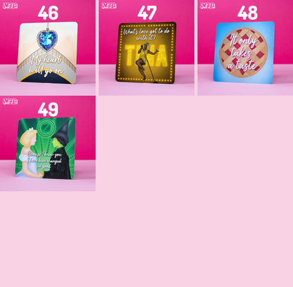 Mini Prints! - Musical theatre themed printed postcards |  FREE SHIPPING