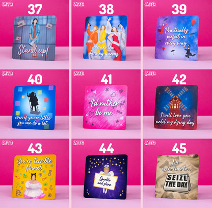 67 Mini Prints! - Musical theatre themed printed postcards |  FREE SHIPPING