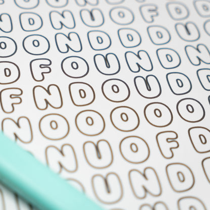 Musical theatre colouring word search book