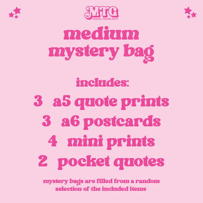 Musical Theatre Mystery Bags