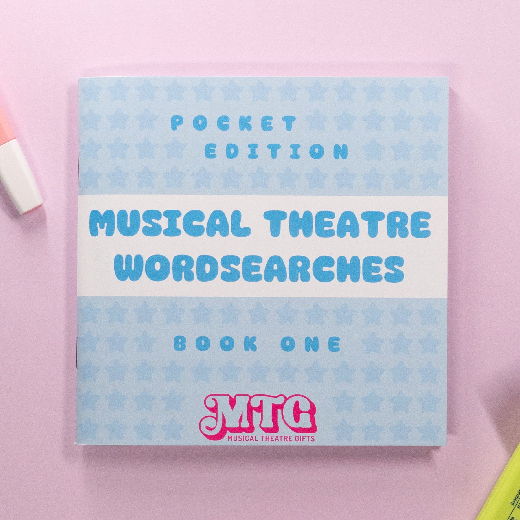 Musical Theatre Wordsearch Book | Travel Edition