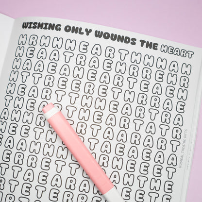 Wicked the musical colouring word search book 