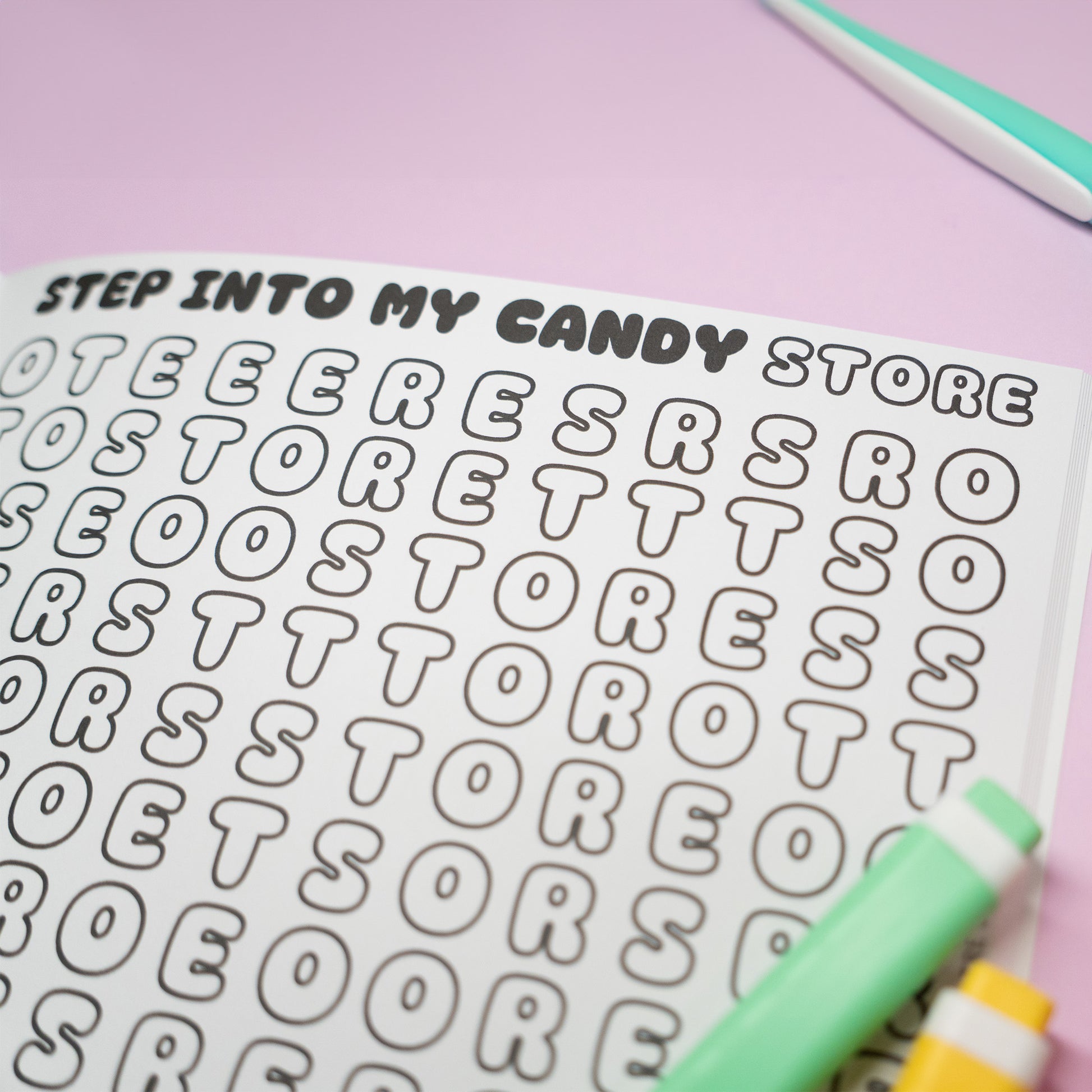 heathers the musical colouring word search book 